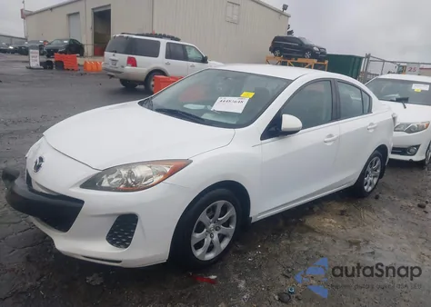 2013 Mazda Mazda3 I Sv z USA, uszkodzony, nr VIN JM1BL1TF4D1833693
